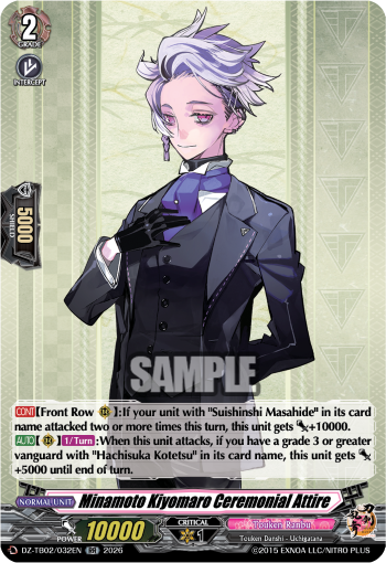 Minamoto Kiyomaro Ceremonial Attire