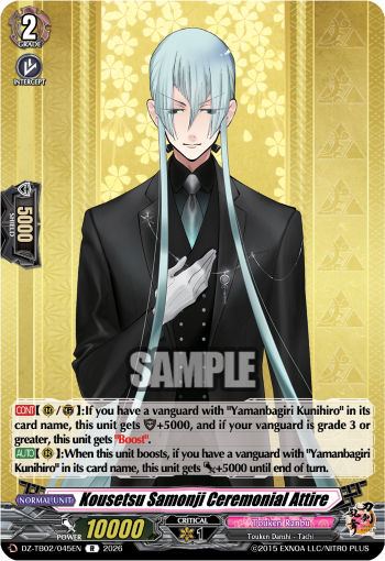 Kousetsu Samonji Ceremonial Attire