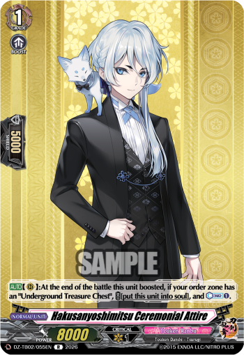 Hakusan Yoshimitsu Ceremonial Attire