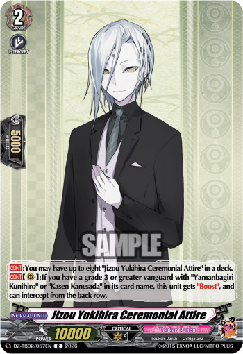 Jizou Yukihira Ceremonial Attire