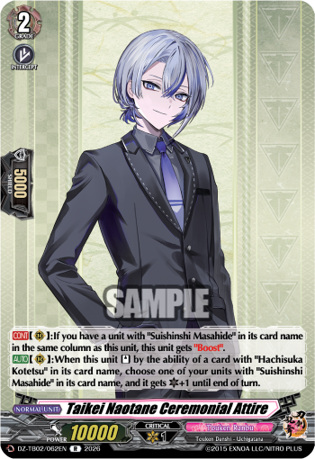 Taikei Naotane Ceremonial Attire