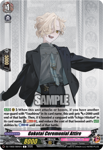 Gokotai Ceremonial Attire