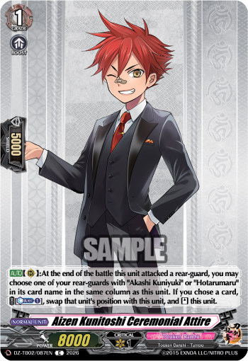 Aizen Kunitoshi Ceremonial Attire