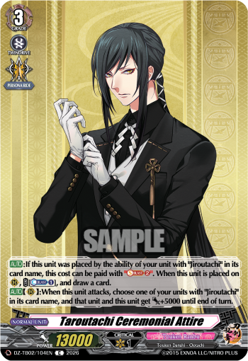 Taroutachi Ceremonial Attire