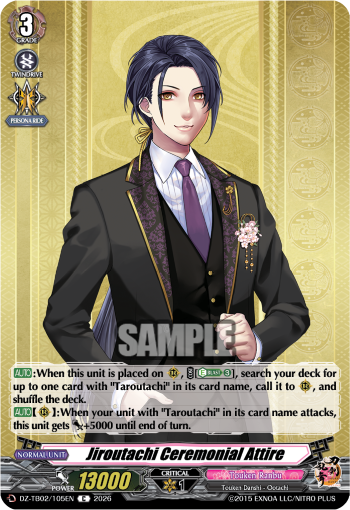 Jiroutachi Ceremonial Attire