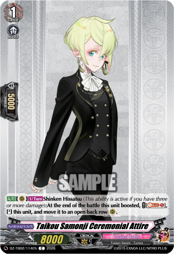 Taikou Samonji Ceremonial Attire