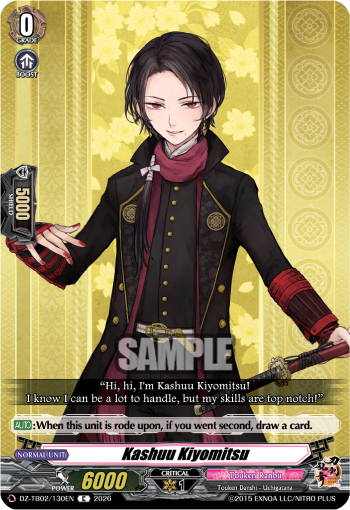 Kashuu Kiyomitsu