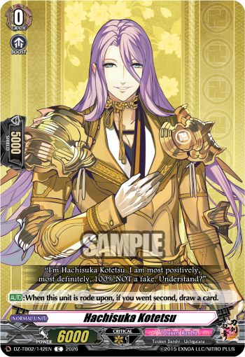 Hachisuka Kotetsu