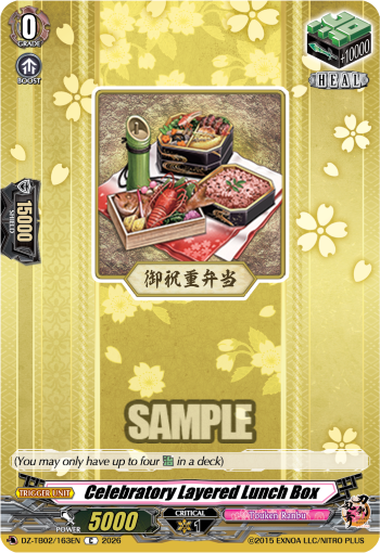 Celebratory Layered Lunch Box