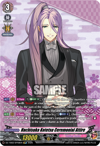 Hachisuka Kotetsu Ceremonial Attire