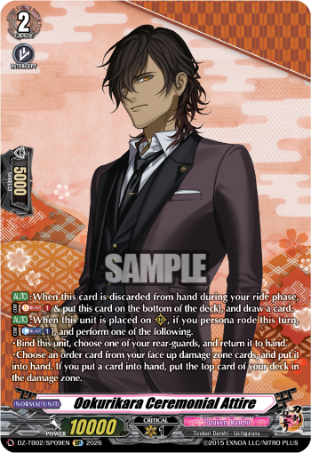 Ookurikara Ceremonial Attire