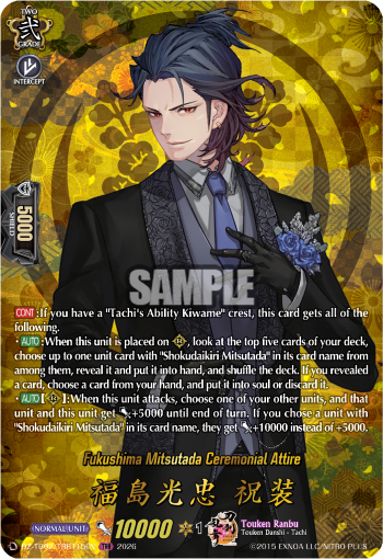 Fukushima Mitsutada Ceremonial Attire