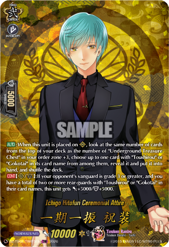 Ichigo Hitofuri Ceremonial Attire