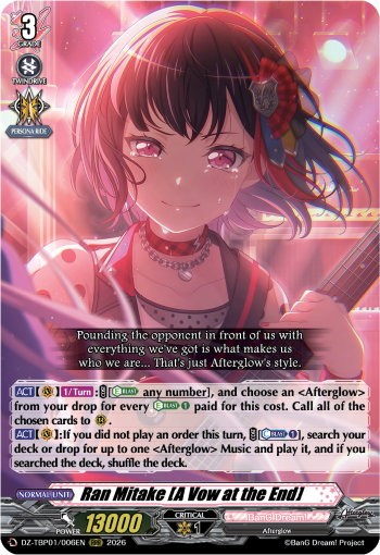 Ran Mitake [A Vow at the End]