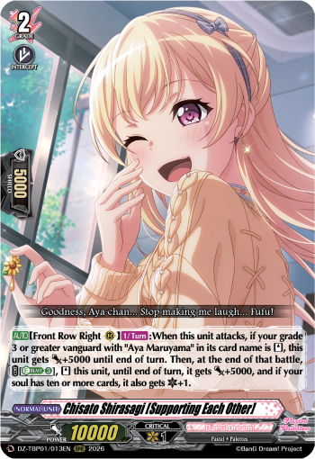 Chisato Shirasagi [Supporting Each Other]