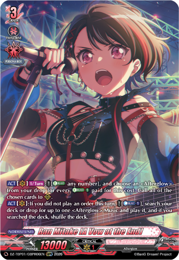 Ran Mitake [A Vow at the End]