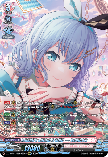 Mashiro Kurata [Fallin’ → Wonder]