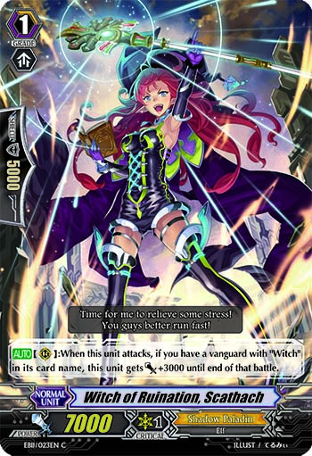 Witch of Ruination, Scathach
