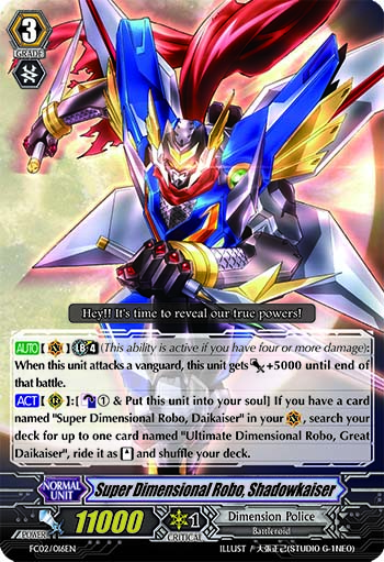 Super Dimensional Robo, Shadowkaiser