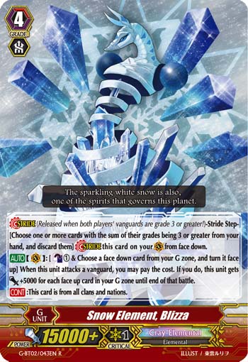 Snow Element, Blizza