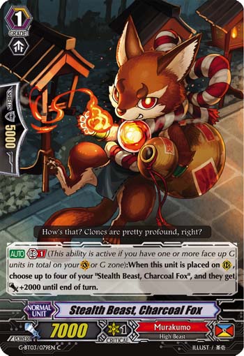 Stealth Beast, Charcoal Fox