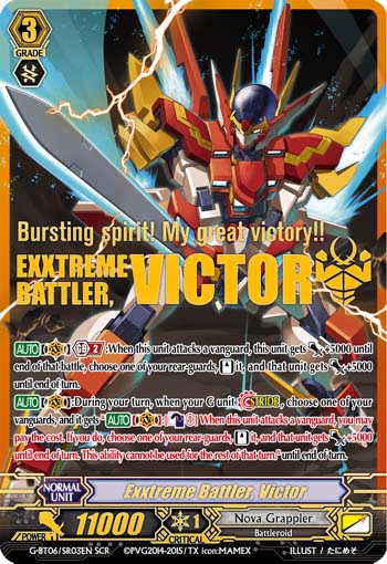 Exxtreme Battler, Victor
