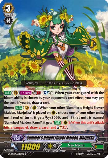 Summer's Height Flower Maiden, Marjukka
