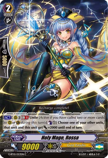 Holy Mage, Rossa