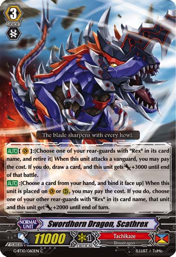 Swordhorn Dragon, Scathrex