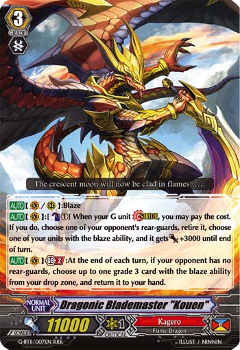Dragonic Blademaster "Kouen"