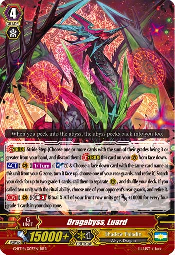 Dragabyss, Luard