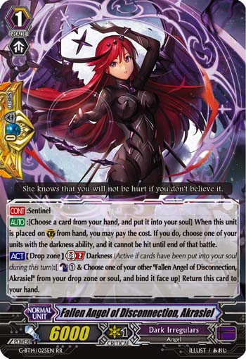 Fallen Angel of Disconnection, Akrasiel