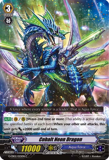 Cobalt Neon Dragon