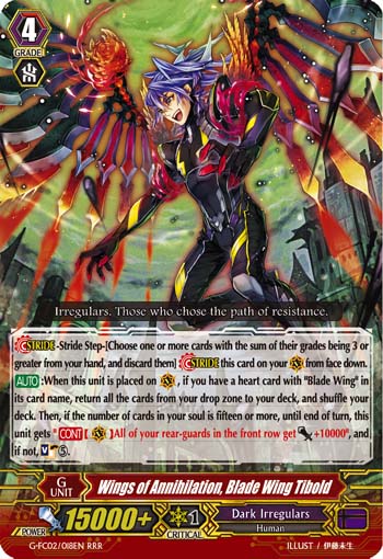 Wings of Annihilation, Blade Wing Tibold
