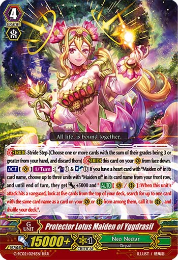 Protector Lotus Maiden of Yggdrasil