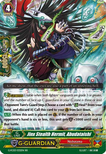 Jinx Stealth Hermit, Abudataishi