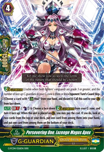 Persevering One, Lozenge Magus Apex