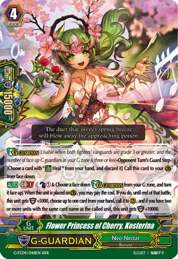 Flower Princess of Cherry, Kosterina