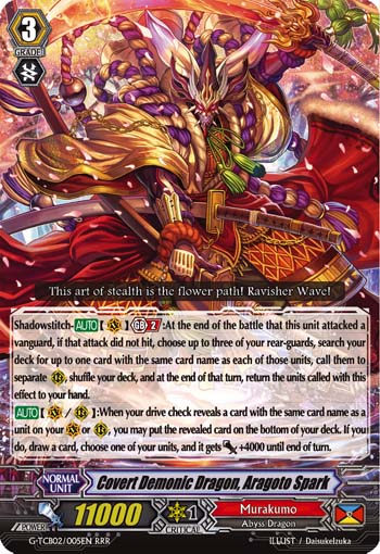 Covert Demonic Dragon, Aragoto Spark