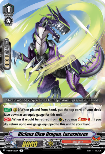 Vicious Claw Dragon, Laceraterex