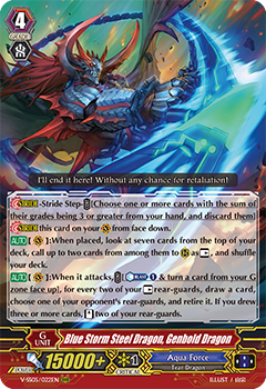 Blue Storm Steel Dragon, Genbold Dragon