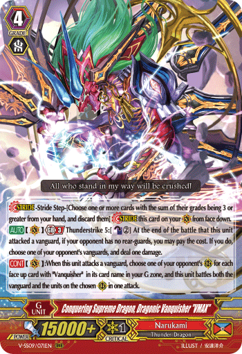 Conquering Supreme Dragon, Dragonic Vanquisher 