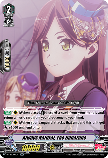 VGE-V-TB01] BanG Dream! FILM LIVE ｜ ｜ Card List ｜ Cardfight