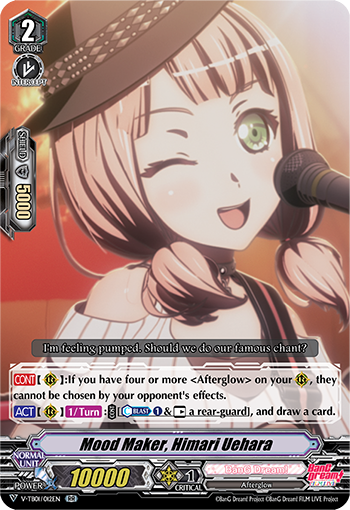 Cardfight Vanguard BanG Dream! - Limitless Colors, PAREO - V-TB01/064EN  SCR