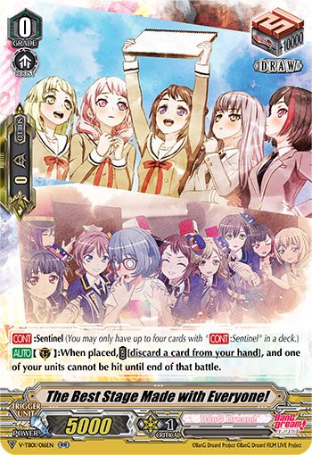 VGE-V-TB01] BanG Dream! FILM LIVE ｜ ｜ Card List ｜ Cardfight