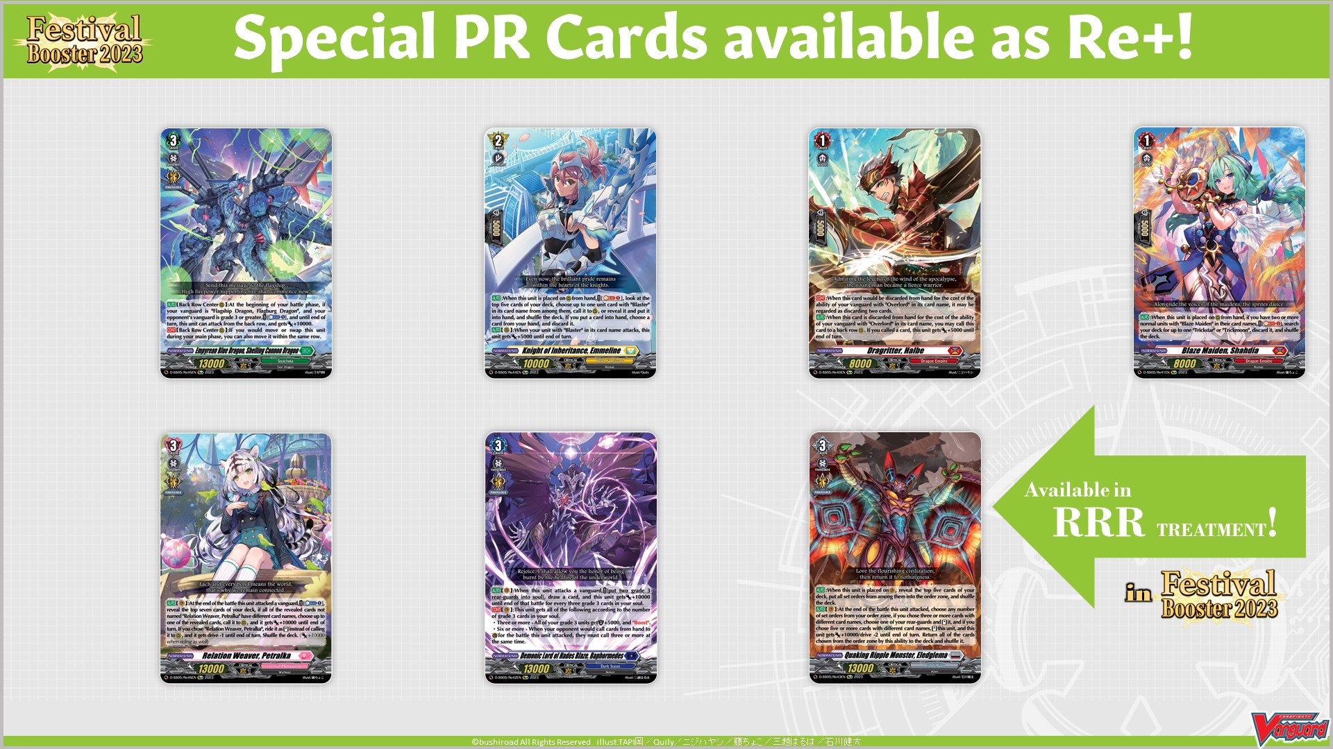 Cardfight!! Vanguard Special Series 05: Festival Booster 2023 ｜ Cardfight!!  Vanguard Trading Card Game