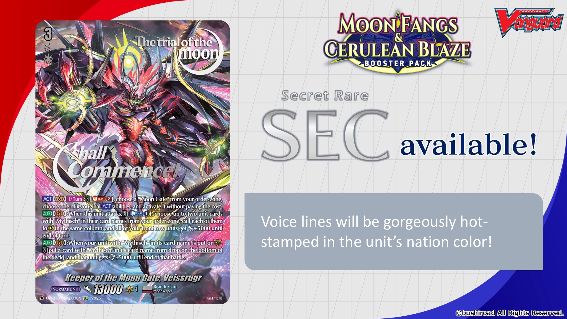 Keeper of the Moon Gate, Veissrugr SEC Card