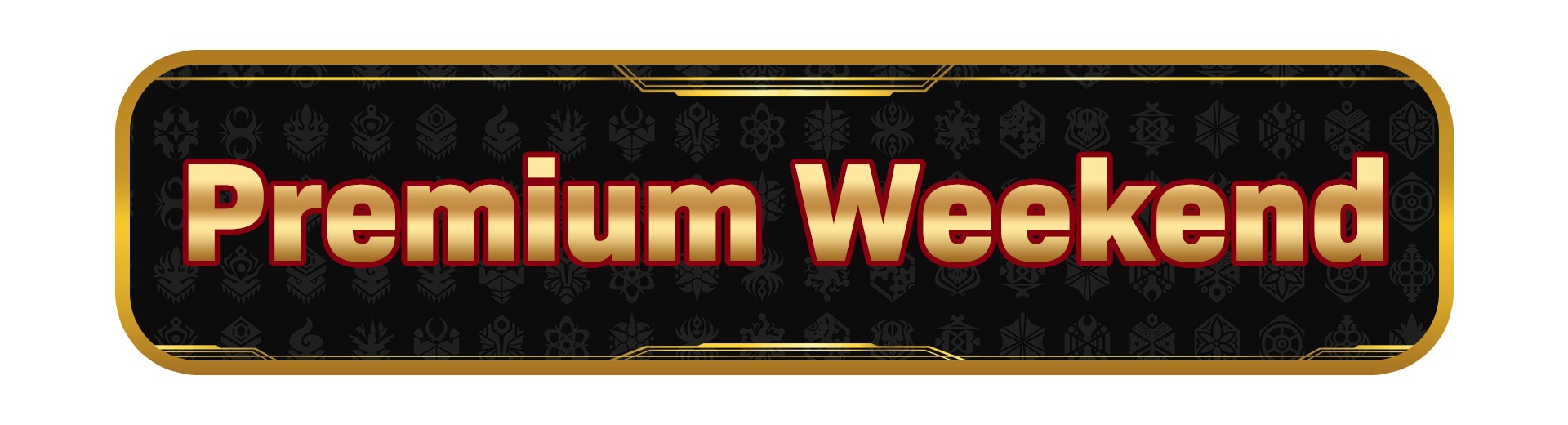 premium Weekend banner