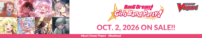 Cardfight!! Vanguard Title Booster Premium 01: BanG Dream! Girls Band Party!