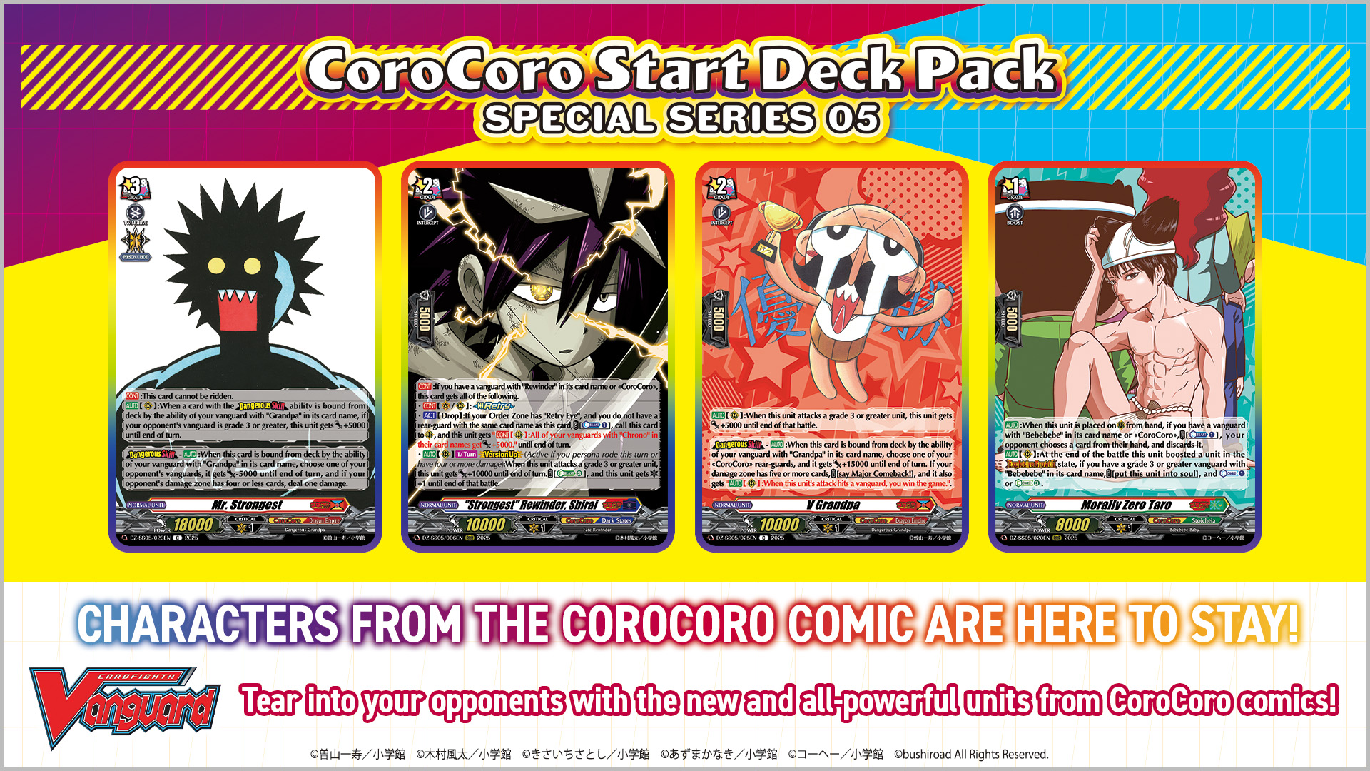 Characters from the CoroCoro Comic are here to stay!